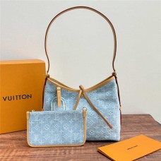 Louis Vuitton M11462 carryallSmall  Denim  Size: 29×24×12cm 2025 new 