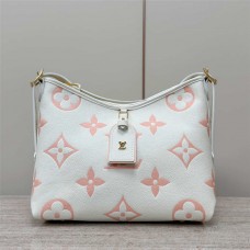 Louis Vuitton M24141 CarryallSmall - White  pink   Size: 29x24x12cm 2025 new 