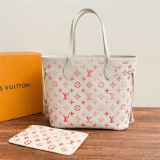 Louis Vuitton M47080 neverfull- Gradient Colorpink  Size: 31x28x14cm 2025 new 