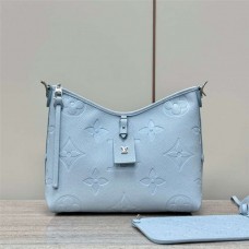Louis Vuitton M46673 CarryallSmall - Blue  Embossing  Size: 29x24x12cm 2025 new 