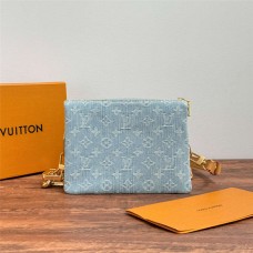 Louis Vuitton M11401 Coussion  Denim  Denim   Serial  Size: 13x10x16cm  2025 new 