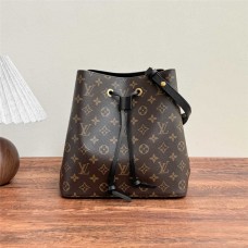Louis Vuitton M44020  NÉONOÉ bucket -black   Size: 26x 26x17.5cm 2025 new 