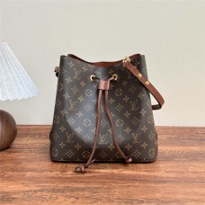 Louis Vuitton M44887 NÉONOÉ bucket - Brown   Size: 26x 26x17.5cm 2025 new 