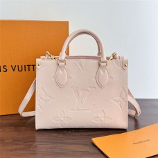 Louis Vuitton M47135 onthegoSmall   pink  Size: 25x19x11.5cm 2025 new 