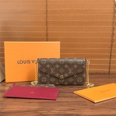 Louis Vuitton  M81896  POCHETTE FÉLICIE  Chain   Size: 21x12x3cm 2025 new 