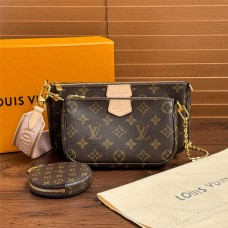 Louis Vuitton M44840 Multi  Pochette Accessories Size: 24 x 13.5 x 4cm 2025 new 