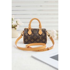 Louis Vuitton M81085 Nano speedy Size: 16 x 10 x 7.5cm 2025 new 