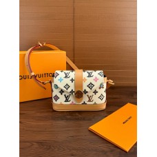 Louis Vuitton M83346（ White ）  Tyler Collaboration  ENVELOPE Mini  bag  Size: 19x12x7cm 2025 new 