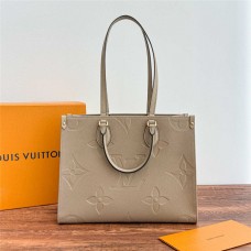 Louis Vuitton M45607 onthegoTote Medium （ Vibrant  Grey ） Size: 35×27×14 2025 new 