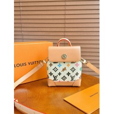 Louis Vuitton M83429 Nano Steamer-black  Multi color  Size: 15 x 18 x 7cm 2025 new 