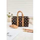 Louis Vuitton M24849 Keepall Bandouliere 25  Brown   Size: 25*15*11cm 2025 new 