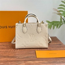 Louis Vuitton M46569（ Cream  ） OnthegoTote Small  Size: 25x19x11.5cm 2025 new 