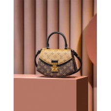 Louis Vuitton M46548  Round fan    Size: 24x18x7cm 2025 new 