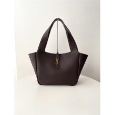 YSL Yves Saint Laurent  Le BeaTote     Style: 763435（ Dark Chestnut  ） Size: 50x28x18cm 2025 new 