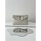 YSL Yves Saint Laurent LOULOU PUFFER  Quilting lambskin   Size: 29x17x11cm  Style: 577476 2025 new 