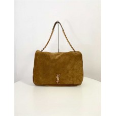 YSL Yves Saint Laurent Jamie4.3 Suede  leather   Serial - Golden Leaf    Style: 742431 Size: 43x29x9cm. 2025 new 
