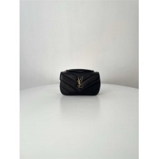 YSL Yves Saint Laurent LOULOUMINIblack    Style: 821749 Size: 20x12x5cm 2025 new 