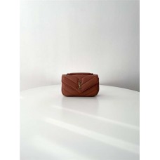 YSL Yves Saint Laurent LOULOUMINIblack    Style: 821749 Size: 20x12x5cm 2025 new 
