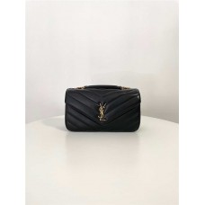 YSL Yves Saint Laurent LOULOUMedium black    Style: 801439 Size: 29x17x8cm 2025 new 