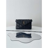 YSL Yves Saint Laurent LOULOU PUFFER mini Size: 23x15.5x5.8cm  Style: 620333 2025 new 