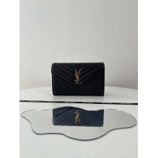 YSL Yves Saint Laurent MONOGRAM WOC  Style: 377828 Size: 22.5x14x4cm 2025 new 