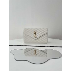 YSL Yves Saint Laurent MONOGRAM WOC  Style: 377828 Size: 22.5x14x4cm 2025 new 