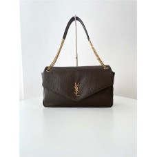 YSL Yves Saint Laurent Calypsoy   Elephant Grain   777399 Size: 38x22x12cm 2025 new 