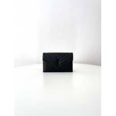 YSL Yves Saint Laurent MONOGRAM Caviar  WOC   Style: 393953 Size: 19x12.5x3.5cm  2025 new 