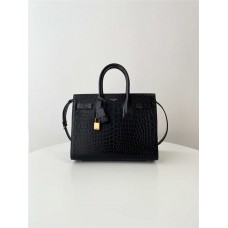YSL Yves Saint Laurent SAC DE JOUR BAG Crocodile Embossed _  Style: 466546 Size: 32x25.5x15.5cm 2025 new 