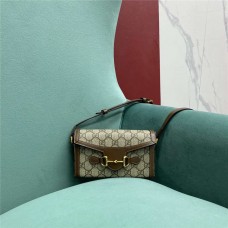 Gucci 1955 mini bag   Model 699296  Size 18x5x12 2025 new 