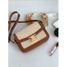 Celine TRIOMPHE medium  22.5 X 16.5 X 7.5 cm   Model 187363 2025 new 