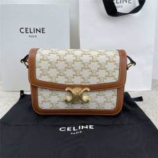 Celine TRIOMPHE 22.5 x16.5x7.5 cm   Model 187363 2025 new 
