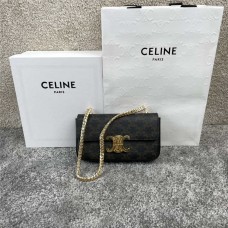 Celine TRIOMPHE  Size 20.5x10.5x4 cm  Model:  197992 2025 new 