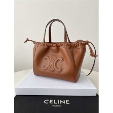 Celine MINI CUIR CABAS  22× 17× 15 cm   Model: 111013 2025 new 