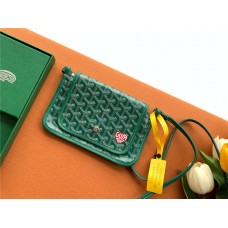 Goyard Plumet size：14 cm x 2.5 cm x 20.5 cm Goyardine Canvas & Chevroches Calfskin 2025 new 