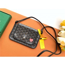 Goyard Plumet size：14 cm x 2.5 cm x 20.5 cm Goyardine Canvas & Chevroches Calfskin 2025 new 