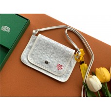 Goyard Plumet size：14 cm x 2.5 cm x 20.5 cm Goyardine Canvas & Chevroches Calfskin 2025 new 