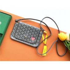 Goyard Plumet size：14 cm x 2.5 cm x 20.5 cm Goyardine Canvas & Chevroches Calfskin 2025 new 