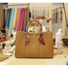 Hermes  Garden Party 30 | C37Gold | Silver Hardware 2025 new 