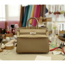 Hermes  Birkin25 | C18 Etoupe | Togo  Leather | Silver Hardware 2025 new 