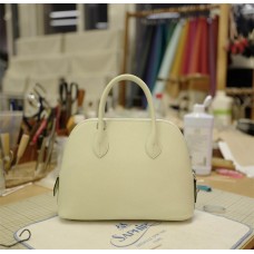 Hermes  Bolide 25 | 0Svert Fizz | Goat  Leather | Silver Hardware 2025 new 