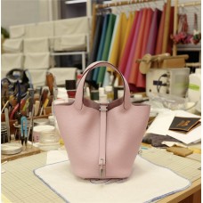 Hermes Picotin 18 | X9Mauve Sylvestre | Tc | Silver Hardware 2025 new 