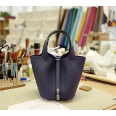 Hermes Picotin18 | 73Bleu Saphir | Tc | Silver Hardware 2025 new 