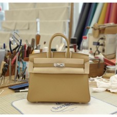 Hermes Birkin 25 | 0Mchai | Togo  Leather | Silver Hardware 2025 new 