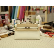 Hermes Mini Kelly Pochette 0Svert Fizz | Swift  Leather | Silver Hardware 2025 new 