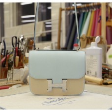 Hermes  Constance 19 | U2Bleu Brise | Goat  Leather | Silver Hardware 2025 new 