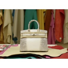 Hermes Birkin30 Himalaya Matte Niloticus    Silver Hardware 2025 new 