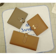 Hermes Bearn  Wallet | C37Gold | Madame  Leather | Gold Hardware 2025 new 