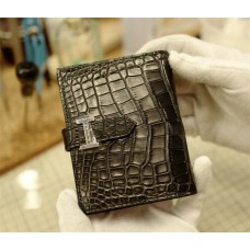 Hermes  Bearn  Short  Wallet | 89Blackmatte Alligator 2025 new 