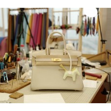 Hermes Birkin 30 | 8Lglacier Whitetouch | Matte Alligator | Gold Hardware 2025 new 